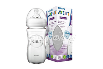 АВЕНТ NATURAL бутылочка стекл. 240мл (SCF053/17)