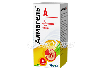 АЛМАГЕЛЬ А суспензия для приема внутрь флакон 170мл