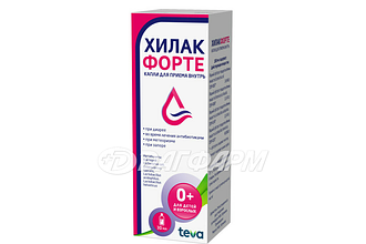 ХИЛАК ФОРТЕ капли для приема внутрь флакон с капельницей 30мл